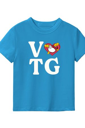 American Heart Letter Print Short Sleeve T-Shirt for Men and Women - Loose Fit Versatile Tee for Spring/Summer 2025