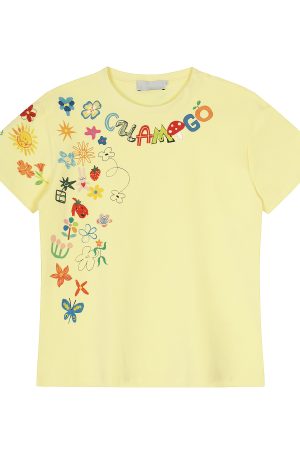 American Retro Fun Printed Letter Short-Sleeve T-Shirt - Unisex Casual Summer Loose Fit Top