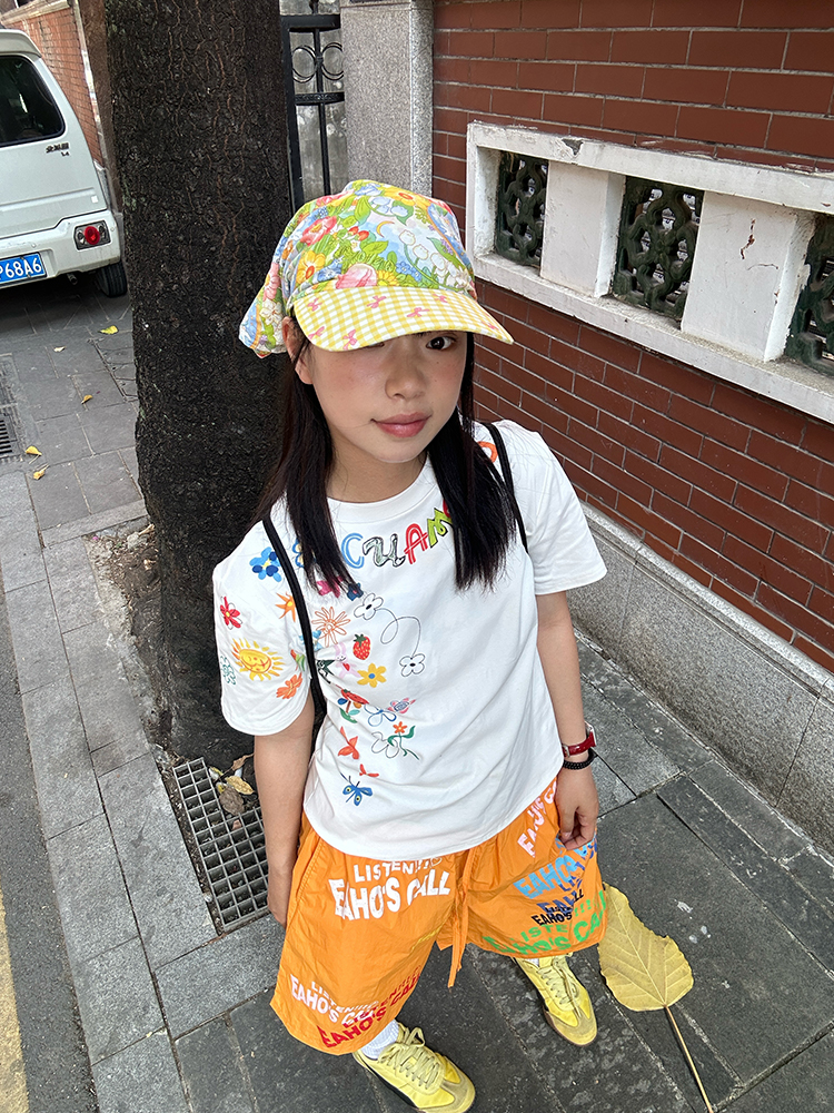 American Retro Fun Printed Letter Short-Sleeve T-Shirt - Unisex Casual Summer Loose Fit Top American Retro Fun Printed Letter Short-Sleeve T-Shirt - Unisex Casual Summer Loose Fit Top