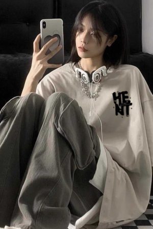 American Retro Letter Print Pure Cotton Short-Sleeve T-Shirt for Men and Women, Plus Size Loose Street Hip-Hop Couple Style