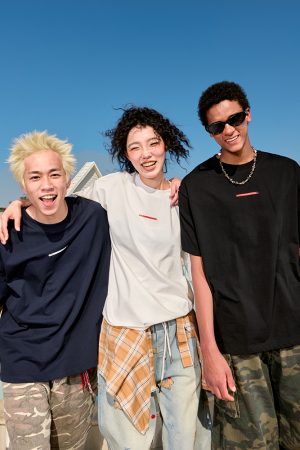 American Retro Letter Print Short Sleeve T-Shirt - Unisex Heavyweight Loose Fit - 2025 Summer Fashion, Y2K Style