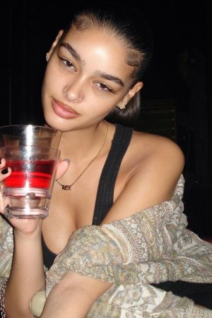 American Retro Rhinestone Knitted Cropped Tank Top for Women - Summer ABG Style Sleeveless T-Shirt - Sweet and Spicy Fashion