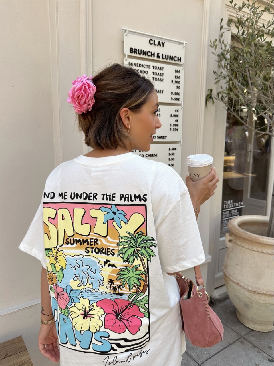 American Retro Summer Seaside Scenery Cotton Short-Sleeve T-Shirt for Women - Oversized Y2K Trendy Hot Girl Top American Retro Summer Seaside Scenery Cotton Short-Sleeve T-Shirt for Women - Oversized Y2K Trendy Hot Girl Top