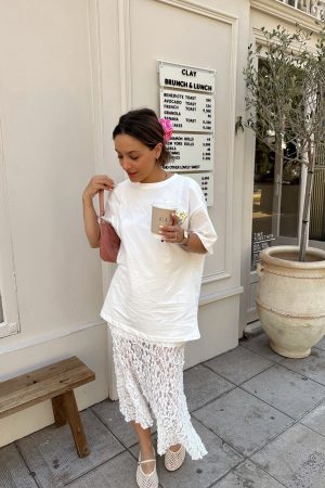 American Retro Summer Seaside Scenery Cotton Short-Sleeve T-Shirt for Women - Oversized Y2K Trendy Hot Girl Top