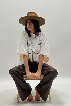 American Retro Vintage White Short Sleeve T-Shirt for Women, Niche Loose Fit Half Sleeve Top, Trendy 90s Style