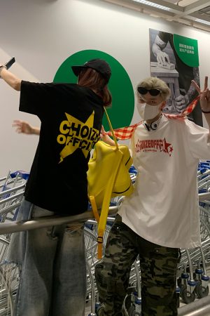 American Vintage Street Style Loose Casual Short Sleeve T-Shirt for Summer - Unisex, Retro Letter Design