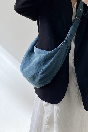 Artistic Retro Dumpling Bag for Women - Minimalist Large Capacity Shoulder Crossbody Bag - 2025 Niche Design