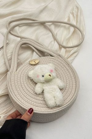 Autumn 2025 Woven Beach Tote Bag for Women, Straw Handbag, Perfect for Seaside and Vacation Getaways