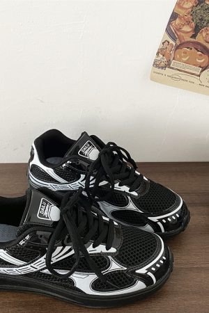 Autumn Mesh Casual Sports Shoes for Women - Trendy Breathable Lightweight Running Dad Shoes - Versatile A-Gan Style