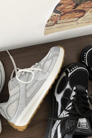Autumn Mesh Casual Sports Shoes for Women - Trendy Breathable Lightweight Running Dad Shoes - Versatile A-Gan Style