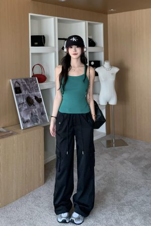 Backless Camisole with Chest Pad - Women's Summer Hot Girl Outerwear - Trendy Small Top for Y2K Style and Summer Fashion
