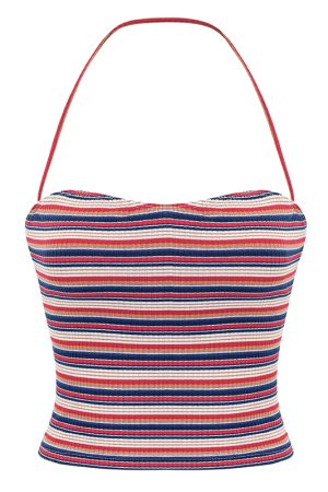 Backless Halter Tank Top for Women - Sexy Fitted Base Layer in European & American Style, Chic Summer Essential