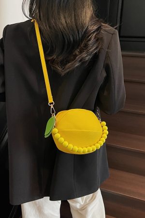 Beaded Round Handbag for Women - Summer Fresh Hot Pink Crossbody Phone Bag 2025, Trendy Small Purse for Casual Style