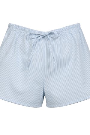Blue Love Atmospheric Niche Design Casual Low-Waist Shorts for Home and Outdoor Wear - Trendy Y2K Style