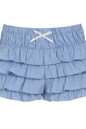 Blue Love Atmospheric Niche Design Casual Low-Waist Shorts for Home and Outdoor Wear - Trendy Y2K Style