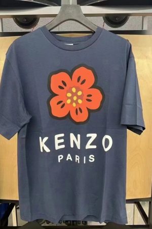 Camellia Print Loose Casual Short-Sleeve T-Shirt for Women - American Street Fashion, Perfect for 90s Y2K Style Couples