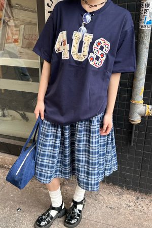 Camouflage Cashew Flower Leopard Print Short Sleeve T-Shirt for Couples - Trendy Loose Fit, Street Style Fashion