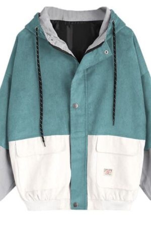 Casual Day Outfits, Easy Trendy Outfits 2.0 90s Kids Corduroy Hooded Jacket