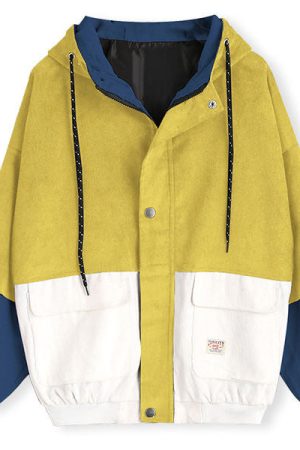 Casual Day Outfits, Easy Trendy Outfits 2.0 90s Kids Corduroy Hooded Jacket
