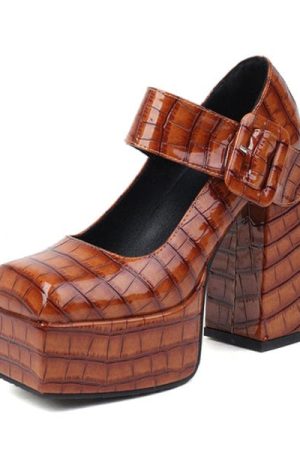 Casual Day Outfits, Easy Trendy Outfits 2.0 Mary Jane Platform Heels