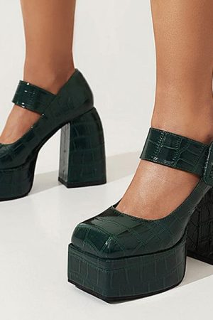 Casual Day Outfits, Easy Trendy Outfits 2.0 Mary Jane Platform Heels