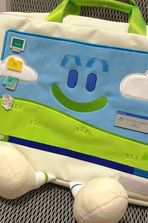 Casual Day Outfits, Easy Trendy Outfits 2.0 Windows XP Embroidery Handbag