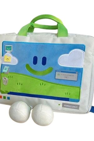 Casual Day Outfits, Easy Trendy Outfits 2.0 Windows XP Embroidery Handbag