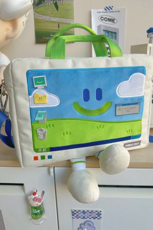 Casual Day Outfits, Easy Trendy Outfits 2.0 Windows XP Embroidery Handbag