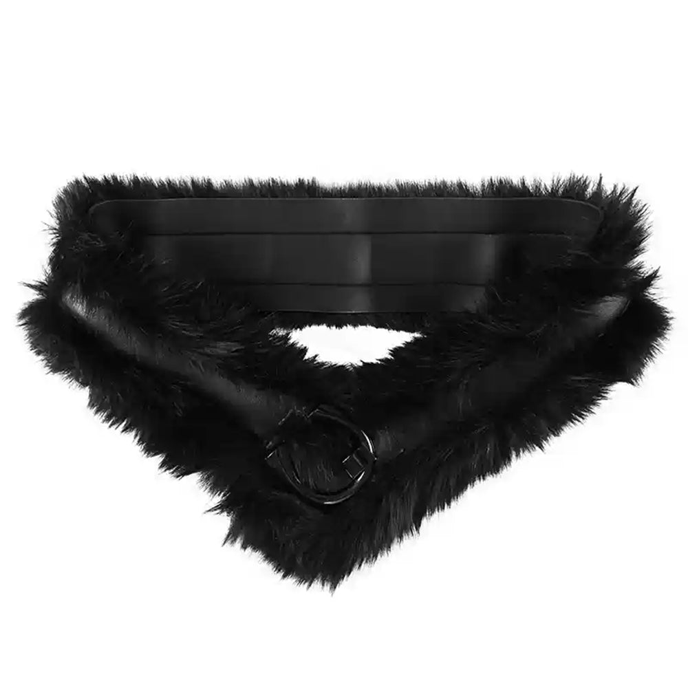Casual Day Outfits, Easy Trendy Outfits 2000s Faux Fur Leather Belt Casual Day Outfits, Easy Trendy Outfits 2000s Faux Fur Leather Belt