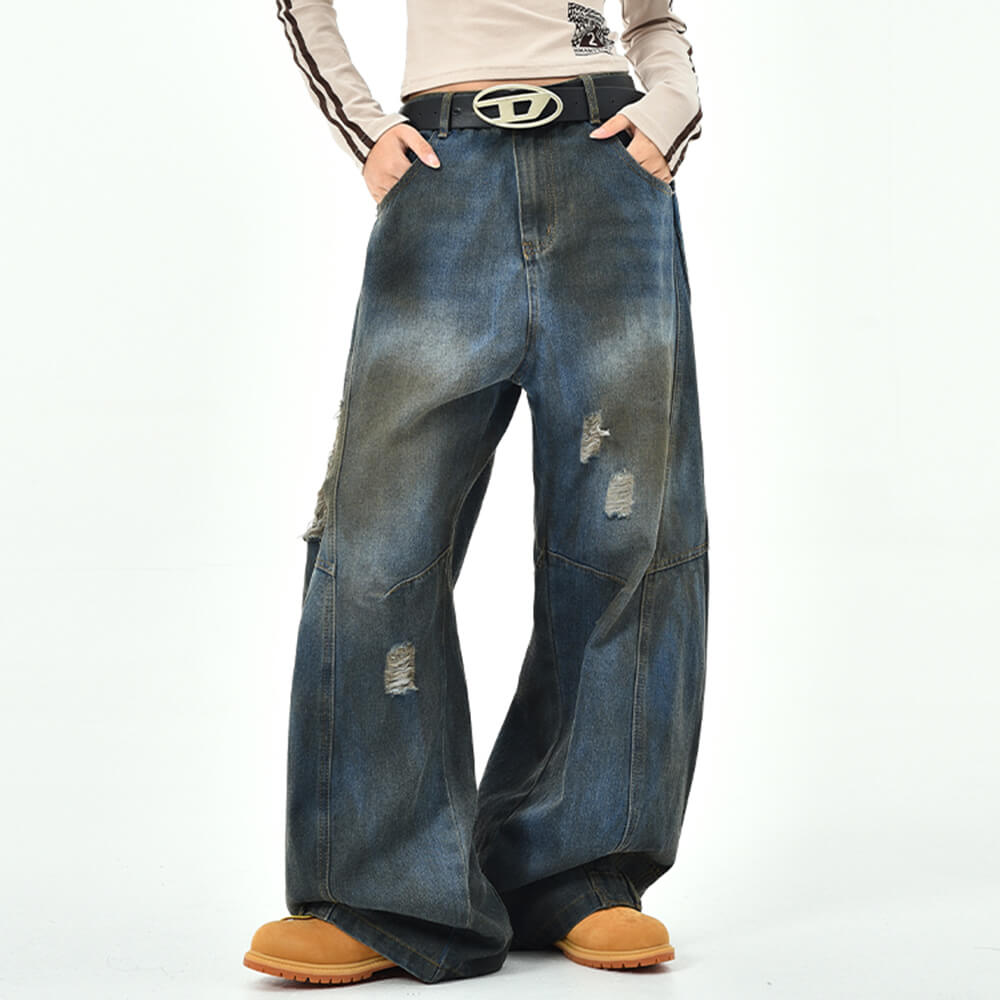 Casual Day Outfits, Easy Trendy Outfits 90s Distressed Baggy Jeans Casual Day Outfits, Easy Trendy Outfits 90s Distressed Baggy Jeans