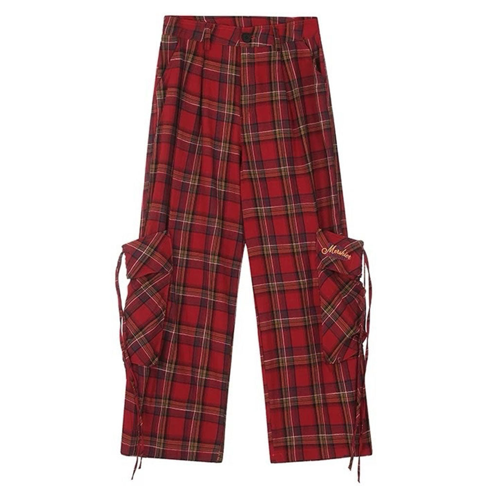 Casual Day Outfits, Easy Trendy Outfits 90's Grunge Plaid Cargo Pants Casual Day Outfits, Easy Trendy Outfits 90's Grunge Plaid Cargo Pants