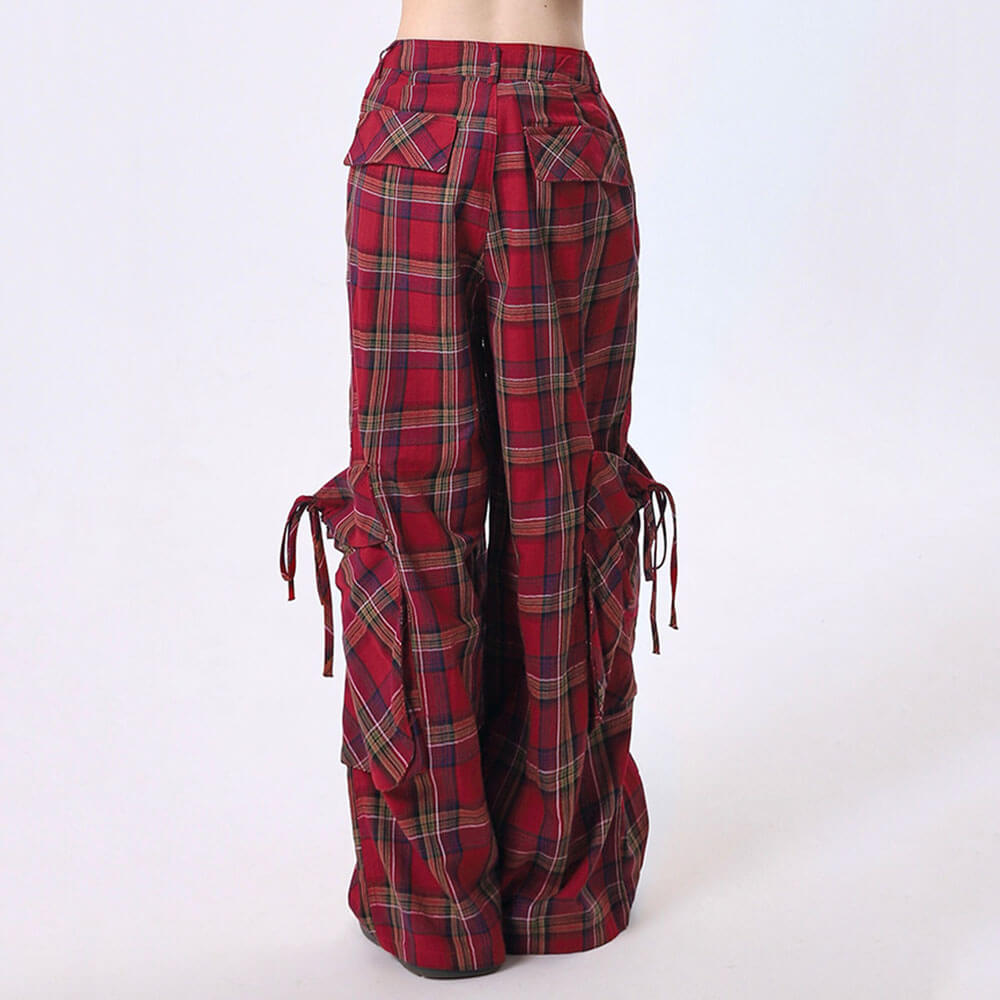 Casual Day Outfits, Easy Trendy Outfits 90's Grunge Plaid Cargo Pants Casual Day Outfits, Easy Trendy Outfits 90's Grunge Plaid Cargo Pants