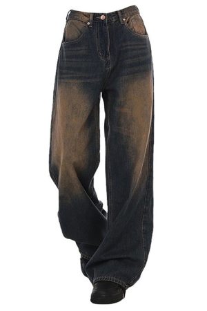 Casual Day Outfits, Easy Trendy Outfits 90's Kids Jeans in Washed Brown