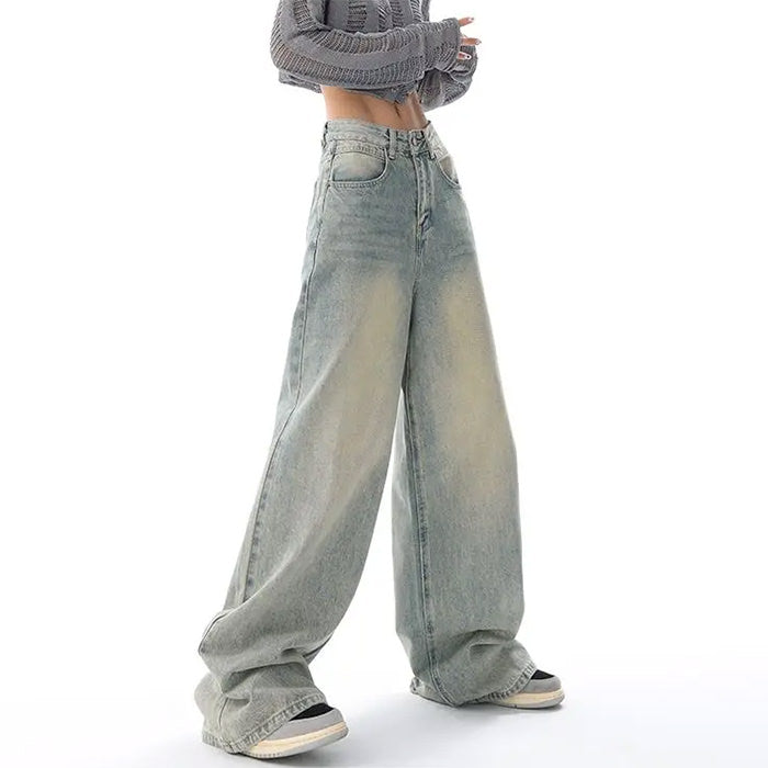 Casual Day Outfits, Easy Trendy Outfits 90's Light Wash Baggy Jeans Casual Day Outfits, Easy Trendy Outfits 90's Light Wash Baggy Jeans