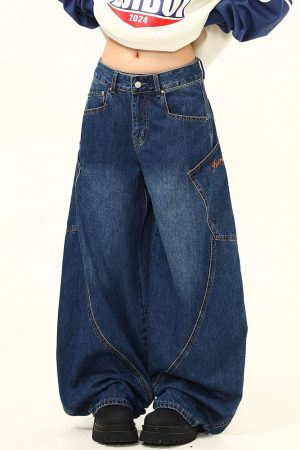 Casual Day Outfits, Easy Trendy Outfits 90s Style Wide Leg Jeans