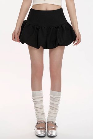 Casual Day Outfits, Easy Trendy Outfits Aesthetic Balloon Skirt