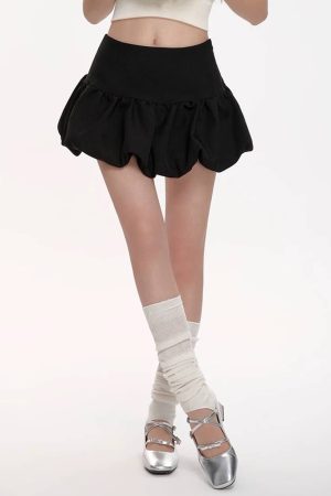 Casual Day Outfits, Easy Trendy Outfits Aesthetic Balloon Skirt