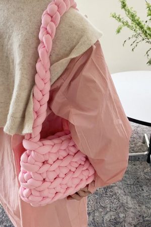 Casual Day Outfits, Easy Trendy Outfits Aesthetic Crochet Bag
