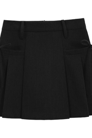 Casual Day Outfits, Easy Trendy Outfits Aesthetic Outfit Grey Mini Skirt