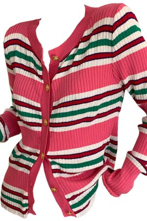 Casual Day Outfits, Easy Trendy Outfits Aesthetic Ribbed Cardigan