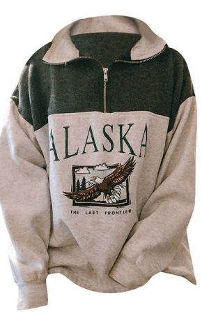 Casual Day Outfits, Easy Trendy Outfits Alaska Zip Up Sweatshirt