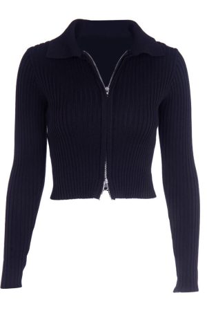 Casual Day Outfits, Easy Trendy Outfits Am I Selfish Zip Up Top