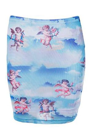 Casual Day Outfits, Easy Trendy Outfits Angel Mini Skirt
