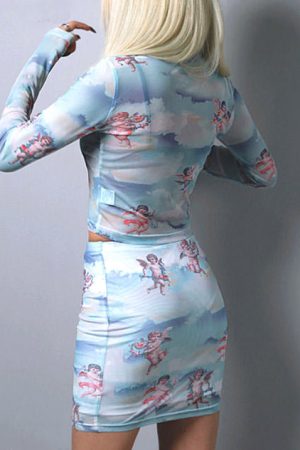 Casual Day Outfits, Easy Trendy Outfits Angel Mini Skirt