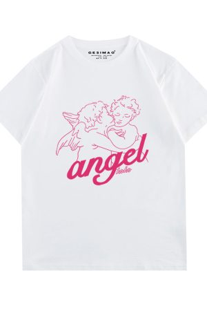 Casual Day Outfits, Easy Trendy Outfits Angel T-Shirt
