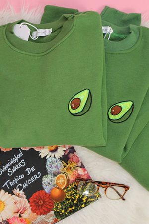 Casual Day Outfits, Easy Trendy Outfits Antisocial Avocado Sweatshirt