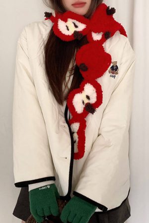 Casual Day Outfits, Easy Trendy Outfits Apple Core Crochet Scarf