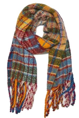 Casual Day Outfits, Easy Trendy Outfits Autumn Feels Plaid Wool Scarf