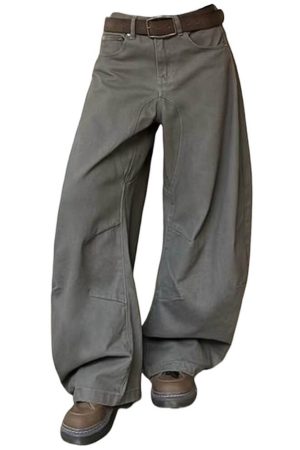 Casual Day Outfits, Easy Trendy Outfits Bad Habits Wide-Leg Jeans