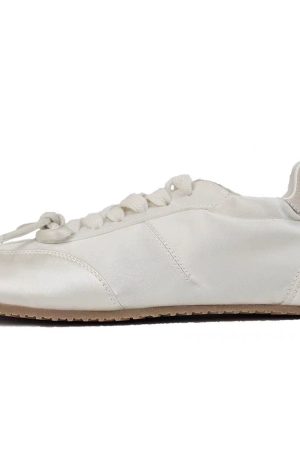 Casual Day Outfits, Easy Trendy Outfits Balletcore Aesthetic Bow Sneakers